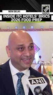 BIG REVEAL: ITC Hotels General Manager reveals secrets behind crafting BRICS 2026 Menu