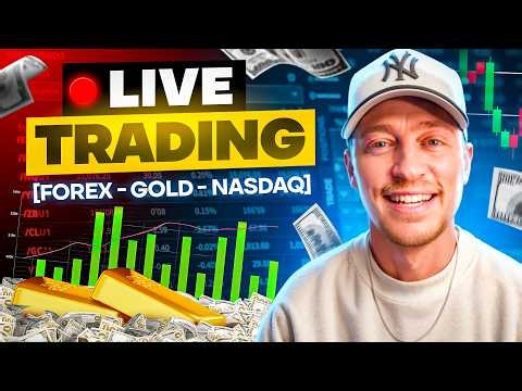 Live Trading Forex, Gold & NQ (CPI BONANZA)