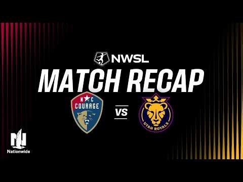 North Carolina Courage vs. Utah Royals FC - Game Highlights_07/25/2026_nationwidefull