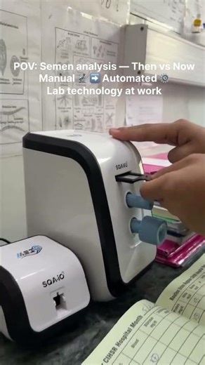 check semen analysis #mls #labmedicine