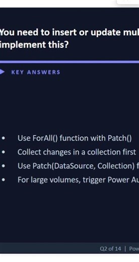 Update Multiple Records in Power Apps ⚡ (Interview Q)