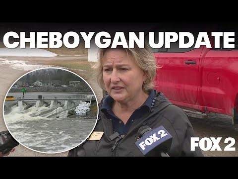 Cheboygan dam update: DNR shares latest on water levels