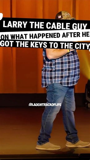 Larry The Cable Guy On What Happened After He Got The Keys To The City... #larrythecableguy #comedy