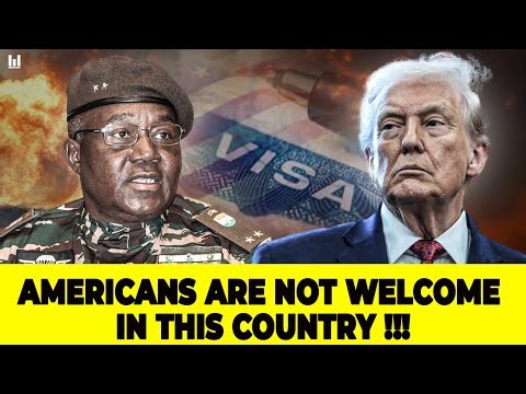 NIGER HITS BACK AT TRUMP : NO MORE VISAS FOR AMERICANS !!!!