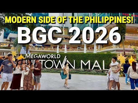 BGC PHILIPPINES 2026 🇵🇭 Walking Tour – MANILA’s MOST MODERN CITY | Hidden Corners & Popular Spots