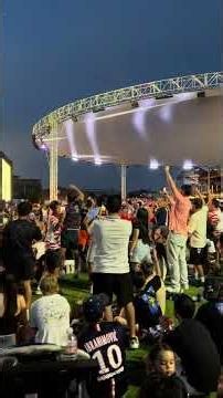 Fans celebrate 2nd Goal at FIFA Fan Fest Houston