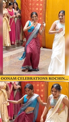 Onam celebrations in Kochi... #shorts #shortsfeed #reels #reaction #kthran