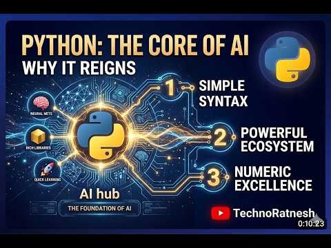 Why Python became the standard language for AI