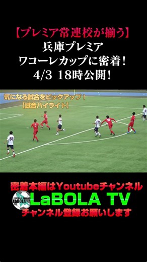 【プレミア常連校が揃う】兵庫プレミアワコーレカップに密着！試合ハイライトも！#帝京長岡 #ヴィッセル神戸 #青森山田 #滝川第二 #東山 #東福岡 #高校サッカー #高校 #サッカー #兵庫県