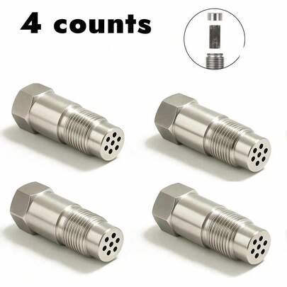 1/2PC Car Oxygen O2 Sensor Fix Check Exhaust Gas Oxygen Sensor Engine Light Eliminator Adapter M18X1.5 Automobile Accessories | SHEIN