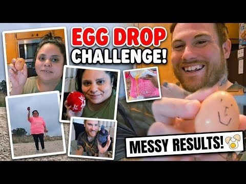 The Ultimate Egg Drop Challenge: EPIC FAILS! 🥚