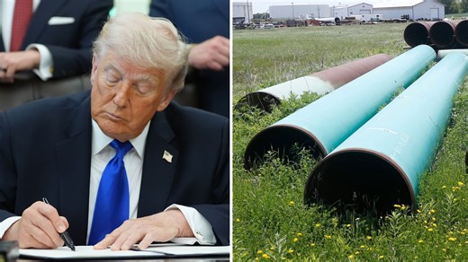 ‘We have pipelines going up’: Donald Trump authorizes new Canada-U.S. oil pipeline