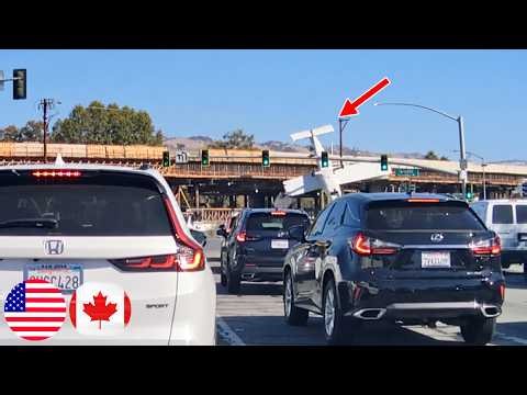 PLANE CRASHES ONTO A SAN JOSE ROAD