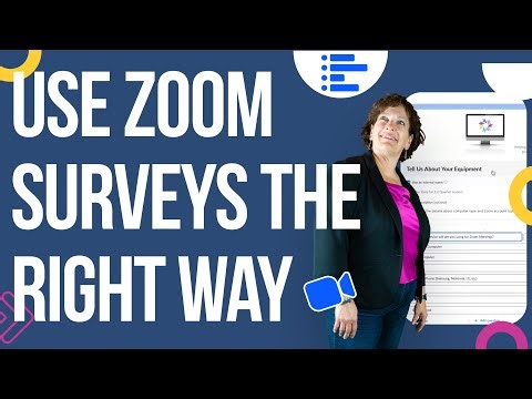 How to use Zoom Surveys