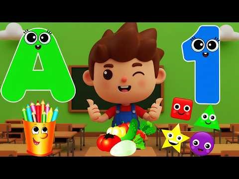 Preschool Learning activities for 3 year olds at home | ABC & 123 Learning Videos For 3 Year Olds