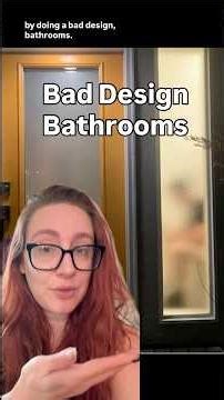 Why no door?! #baddesign #designfail #fail #funny #toilet