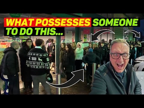 Standing in FREEZING COLD RAIN for OVER an HOUR! What FOOD is WORTH risking HYPERTHERMIA for?