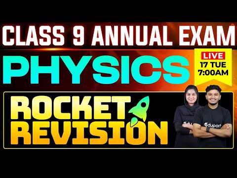 Class 9 Physics | Rocket Revision | Eduport
