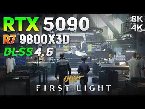 007 First Light : RTX 5090 32GB - Gameplay at Max Settings | 4K & 8K