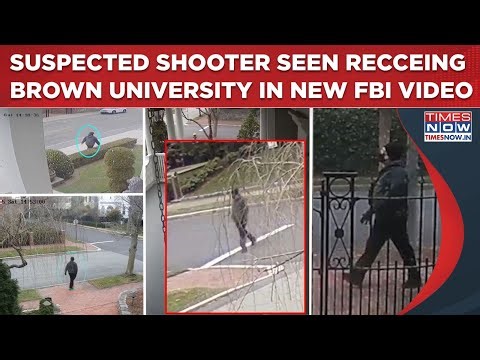 US Brown University Shooting: Watch - In New FBI Video, 'Masked' Suspected Shooter Is Seen Recceing
