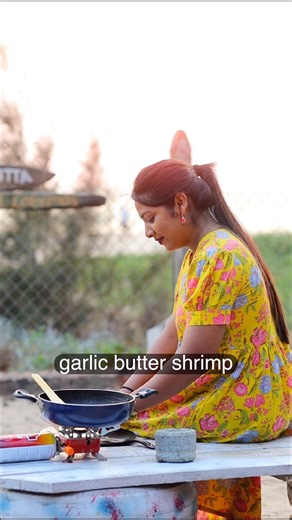 Most easiest GARLIC BUTTER SHRIMP 🍤 | Seafood Recipe | Prawns Shrimp