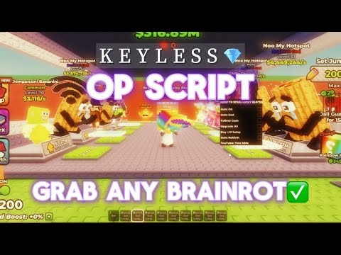 INFINITE REBIRTHS 💎 JUMP TO STEAL LUCKY BLOCKS SCRIPT ✅ GET ANY BRAINROT (KEYLESS) 2026