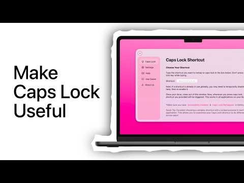 Turn Caps Lock Into a Macro Key — macOS App Trailer