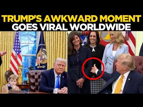 LIVE | Trump Allegedly Dozes Off During Oval Office Press Conference After Calling Biden 'Sleepy'