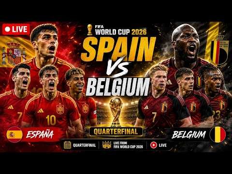 Spain Will Meet France For The First Semifinal After Beating Belgium In Quarterfinal 2-1 | N18G