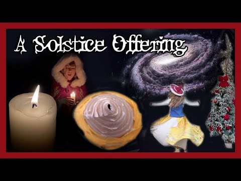 Winter Solstice Ritual Vlog | Handmade Crafts, Nature, Seasonal Reflection and Solstice Light