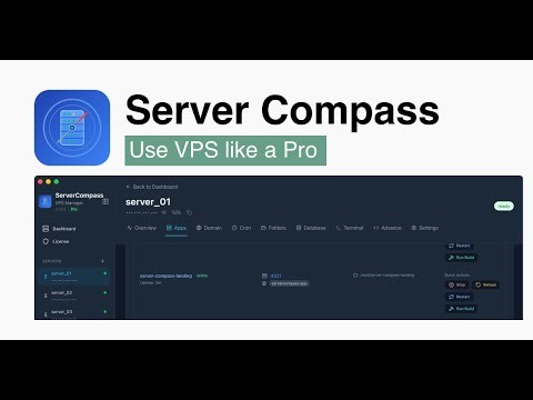 Deploy Django app to VPS without touching the terminal
