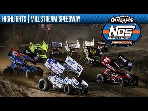 World of Outlaws NOS Energy Drink Sprint Cars | Millstream Speedway |October 8, 2026 | HIGHLIGHTS