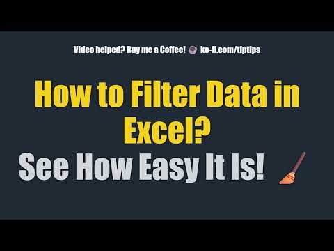 How to Filter Data in Excel? See How Easy It Is! 🧹