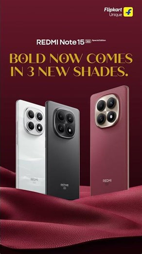 #REDMINote15SE: Bold Now Comes in Three New Shades | Launching April 2