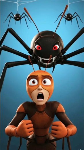 Invisible Spider Attack 😱 | You Can’t See It! #shorts #shortsfeed