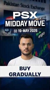 Buy at the right levels | 19/may/2026 #psx #trading #financialmarket #businessnews