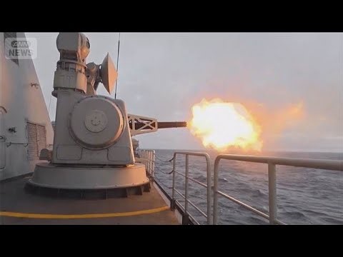 中国軍 長距離実弾射撃の映像公開 台湾周辺の大規模軍事演習2日目(2025年12月31日)