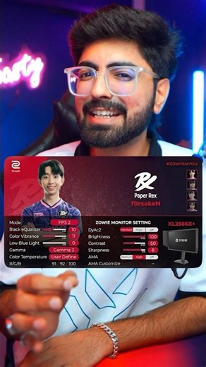 Best Monitor Settings for Valorant Ft. PRX Forsaken