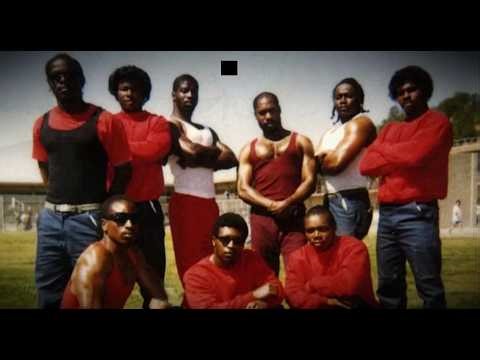 Photos of California Blood Gangs. From the show Gangland