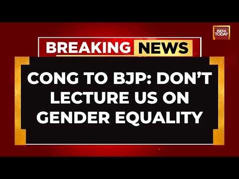 BJP vs Congress: Congress Hits Back At BJP After Make 'Priyanka Gandhi Its Face' Call | India Today