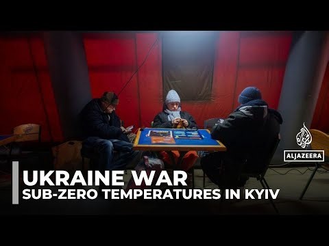 Ukraine war: Kyiv endures sub-zero cold as Russian strikes leave hundreds without heating