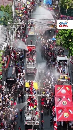 Wattah-Wattah Festival celebration at San Juan City | GMA News