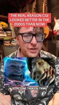 The real reason why CGI in the 2000s looked better than modern CGI #film #movies #2000s #cgi