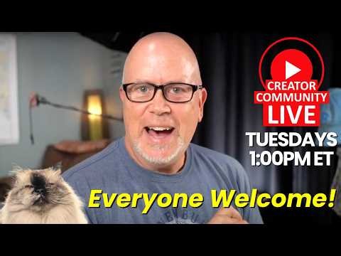 START your Youtube Channel TODAY! Live Q&A and FREE Tools!