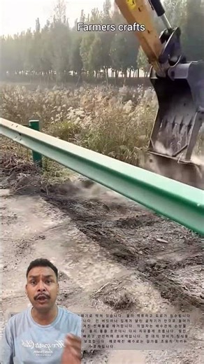 Excavator vs Blocked Drain: Satisfying Culvert Cleaning! #shortsfeed #shorts #trending