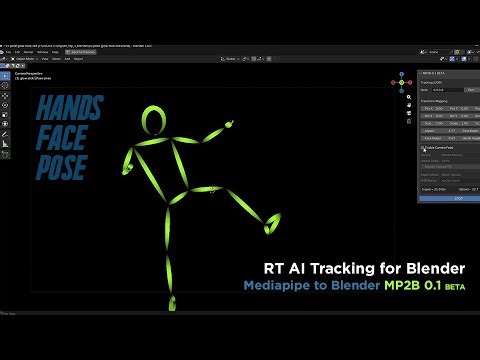 MP2B - Real-Time AI Tracking in Blender
