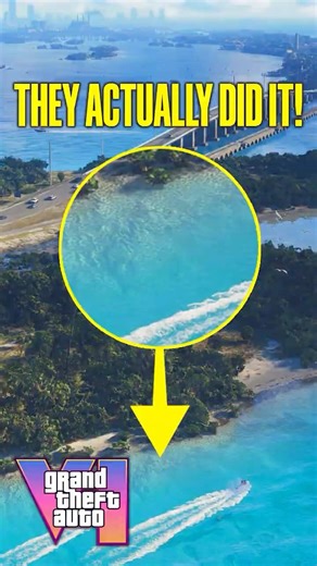 GTA 6 Water Physics Are Insane 🤯💦 #gta6 #gtavi #shorts