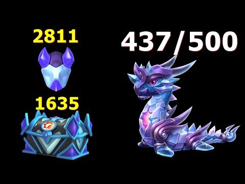437/500 Icebreaker dragon piece | Opened total 1635 Tyrant chest | Snowbreeze prism Tyrant event