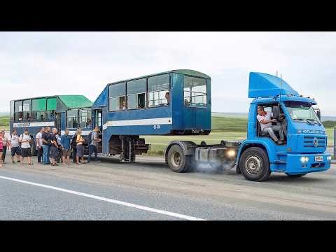 Riding the Craziest Public Transport Bus of Cuba
