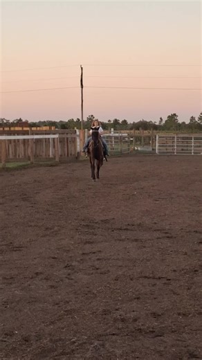 my baby girl is enjoying her new saddle her first day of riding in it she is becoming my next cowgirl an barrel racer